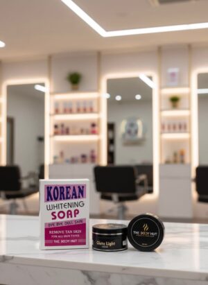 gluta cream and korean soap bundle